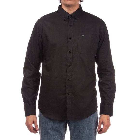 RVCA Other - RVCA Black Button Down Shirt